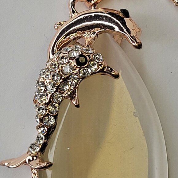 Dolphin Pendant Necklace - Picture 2 of 8